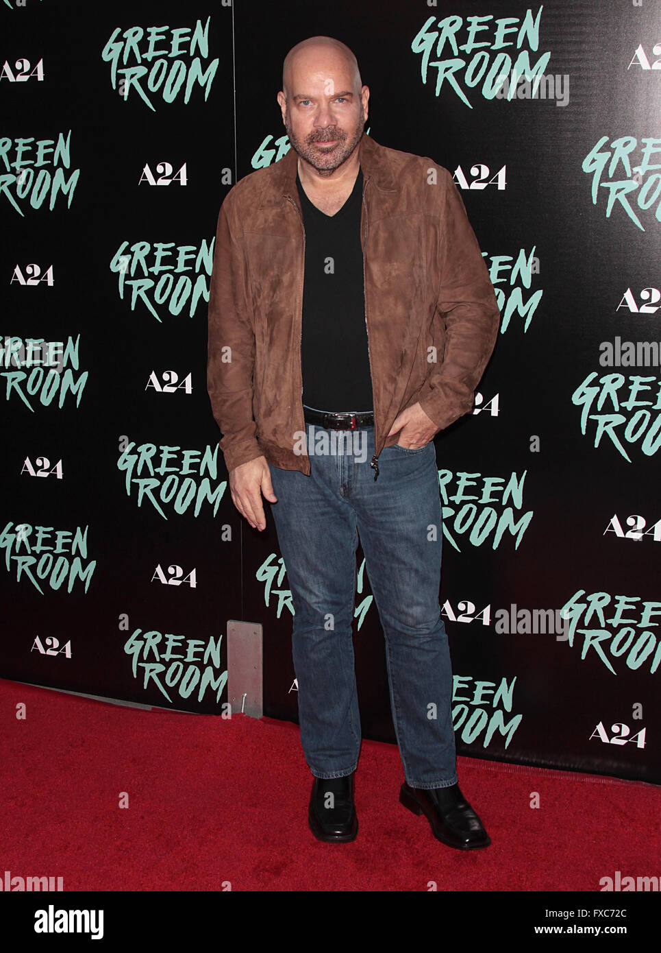 13 avril 2016 - Los Angeles, CA, United States - 13 avril 2016 - Los Angeles, Californie - Jason Stuart. ''Green Room'' Los Angeles Premiere tenue au Arclight Hollywood. Crédit photo : Adam Orchon/AdMedia (crédit Image : © Adam Orchon/AdMedia via Zuma sur le fil) Banque D'Images