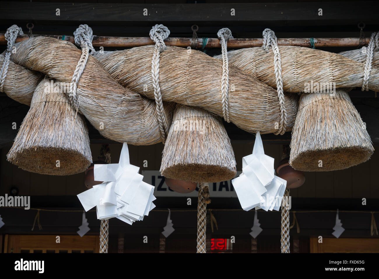 USA, Hawaii, Oahu, Honolulu, Izumo Taisha Banque D'Images