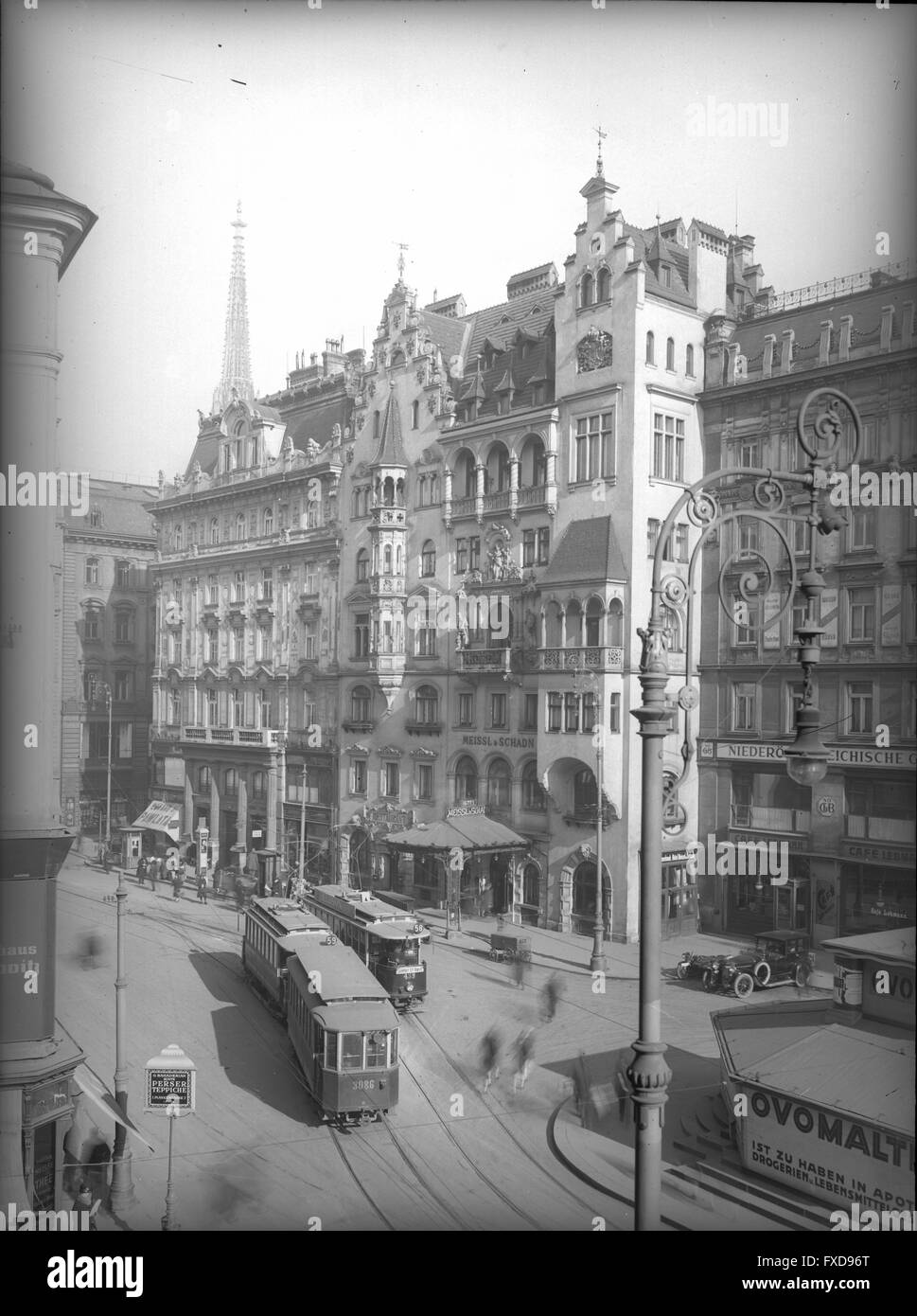 Wien 1, le Neuer Markt 1/2 Banque D'Images
