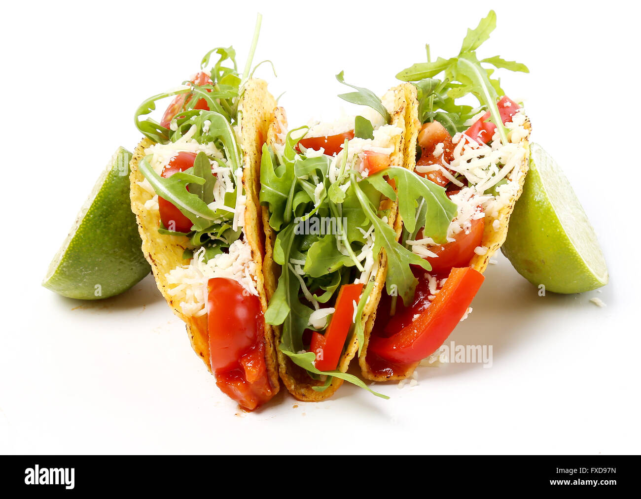 Délicieux taco Banque D'Images