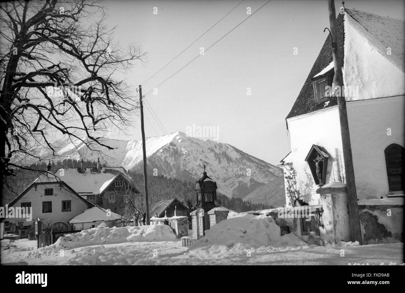 Faistenau Flachgau im Banque D'Images