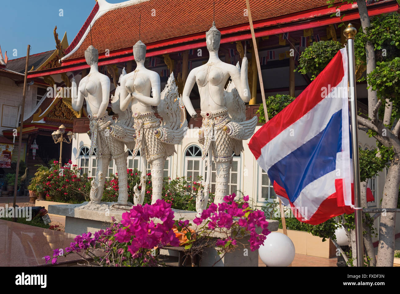 Wat Kongkaram Thaïlande Phetchaburi Banque D'Images