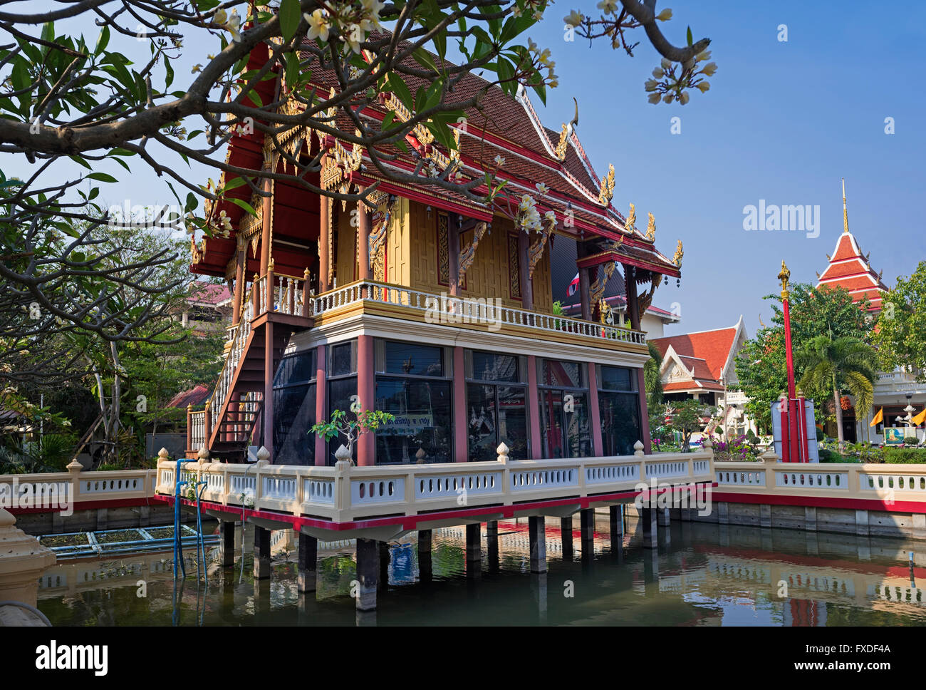 Wat Kongkaram Thaïlande Phetchaburi Banque D'Images