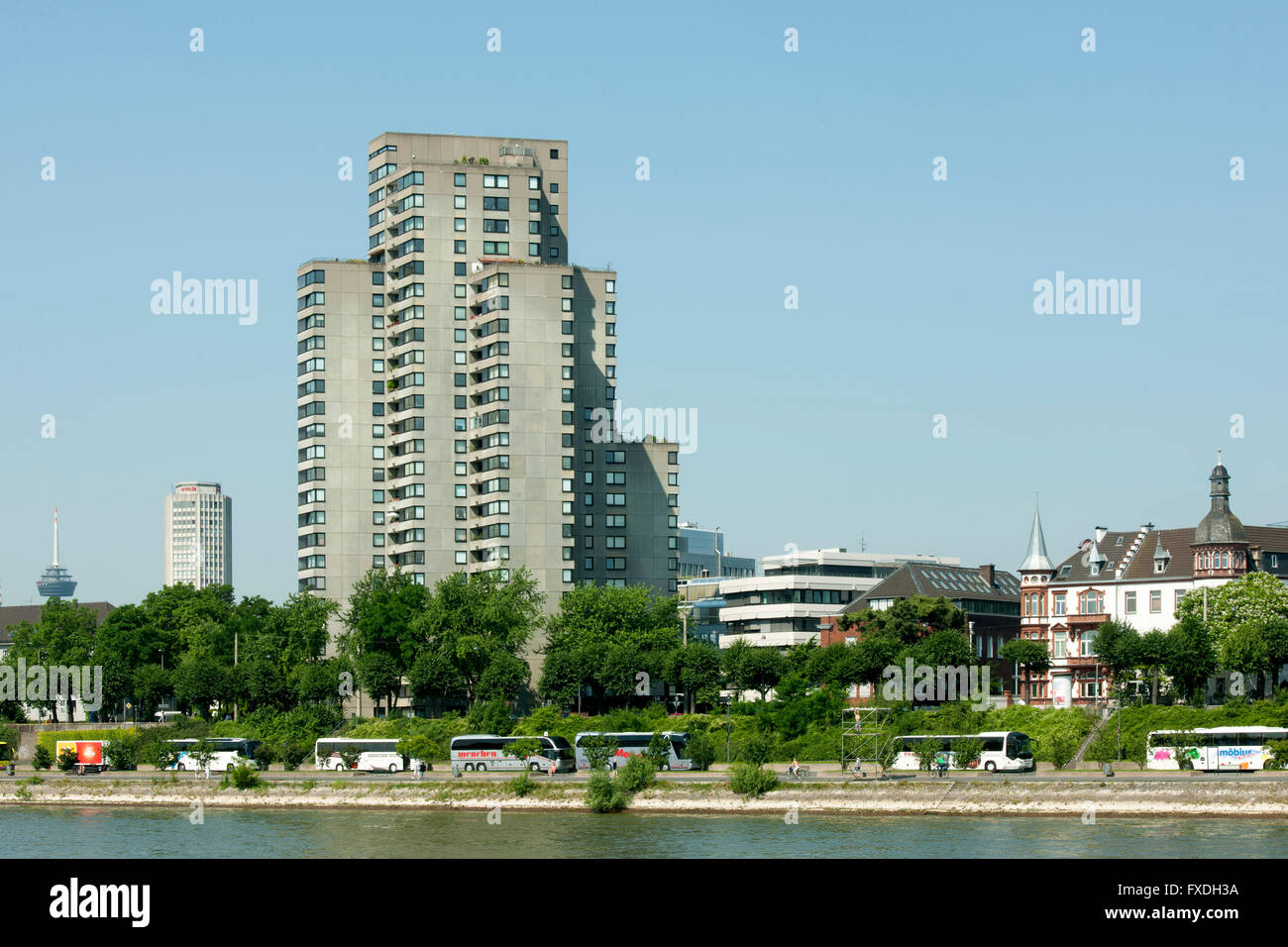 Deutschland, Nordrhein-Westfalen, Köln, Konrad-Adenauer-Ufer, Wohnhaus Konrad-Adenauer-Ufer 76 Banque D'Images