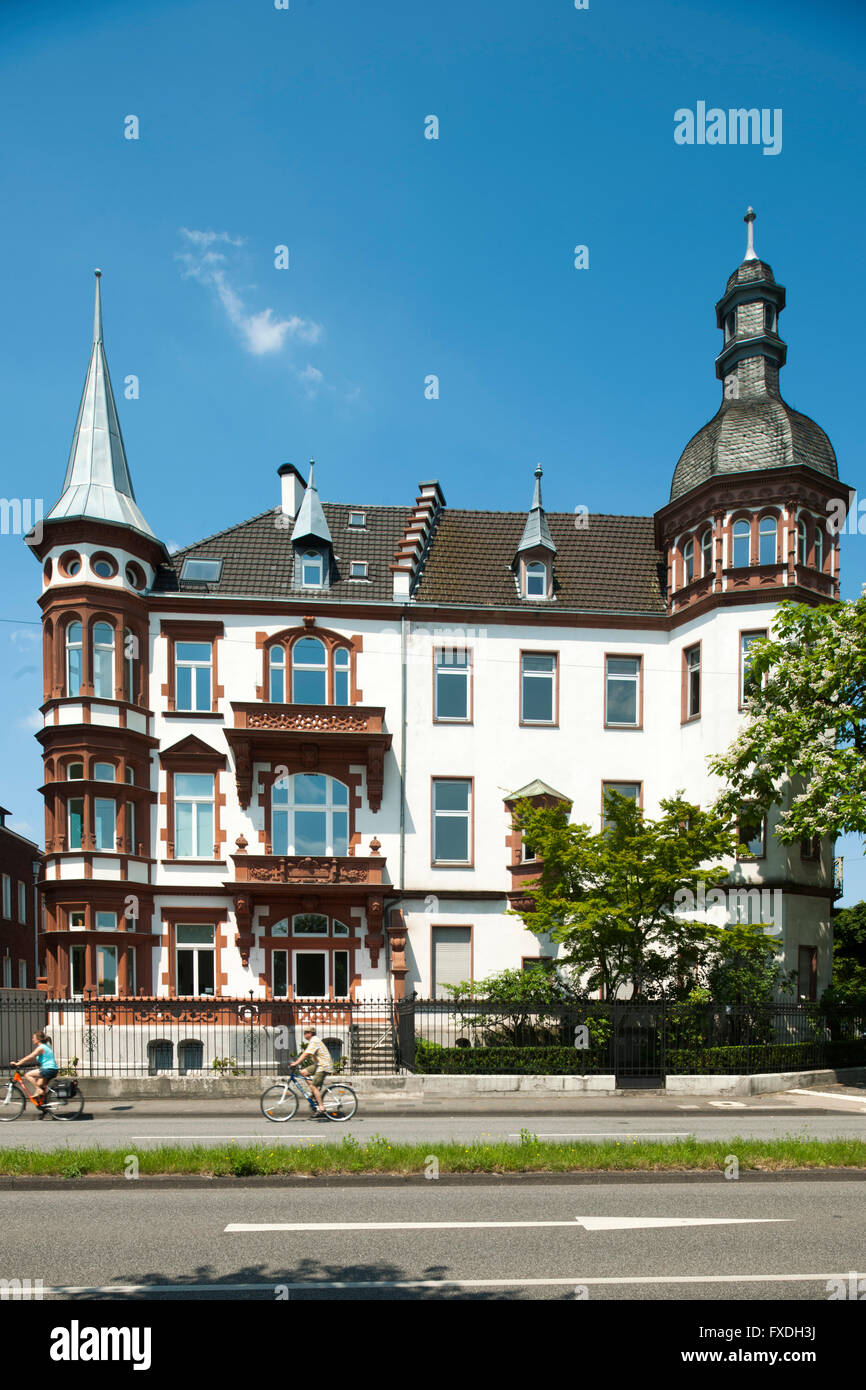 Deutschland, Nordrhein-Westfalen, Köln, Villa France suis Konrad-Adenauer-Ufer / Ecke Worringer Strasse. Sie das beherbergt Deutsc Banque D'Images