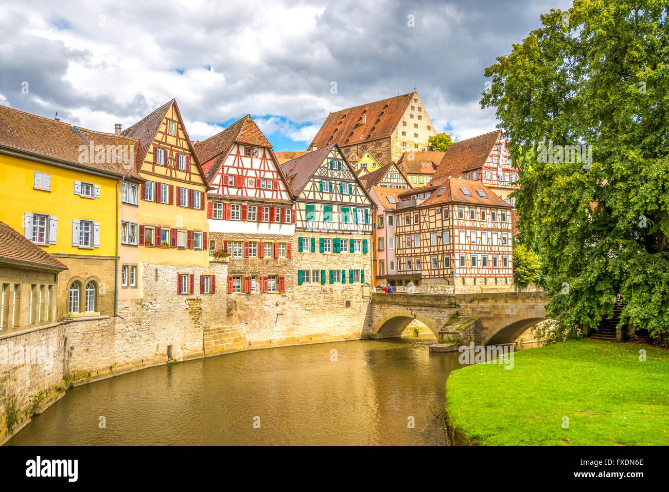 Schwaebisch hall, Bade-Wurtemberg, Allemagne Banque D'Images