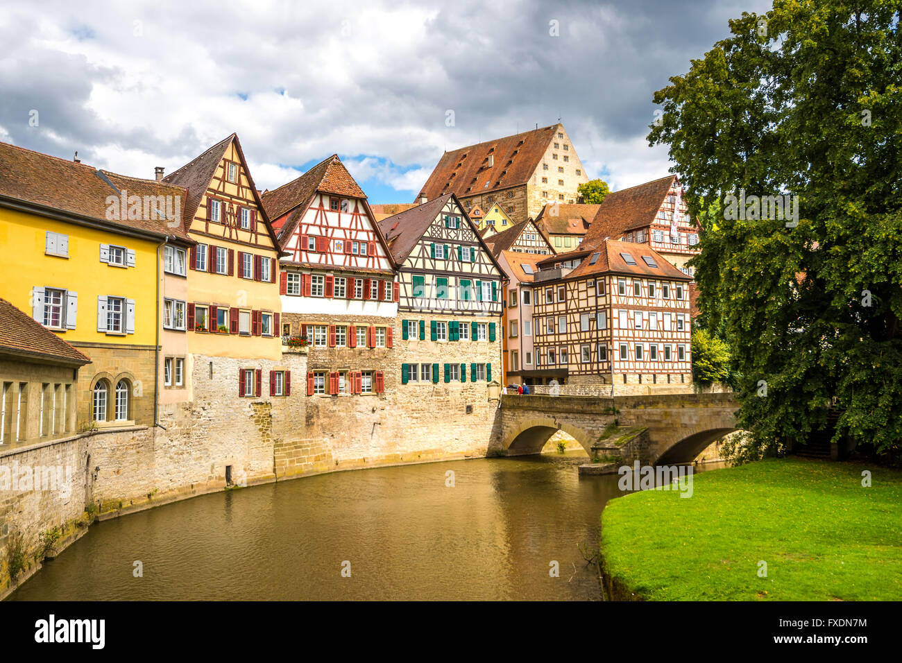 Schwaebisch hall, Bade-Wurtemberg, Allemagne Banque D'Images