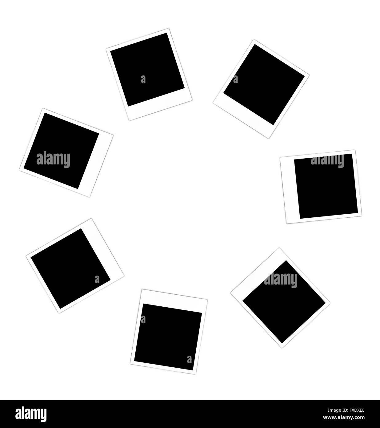 Cadre photo collection Illustration de Vecteur