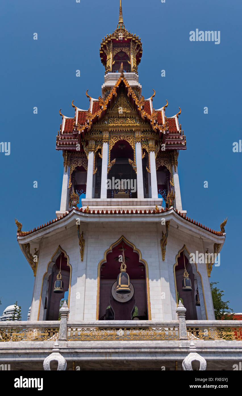 Wat Chana Songkhram Thaïlande Bangkok Banglamphu Banque D'Images