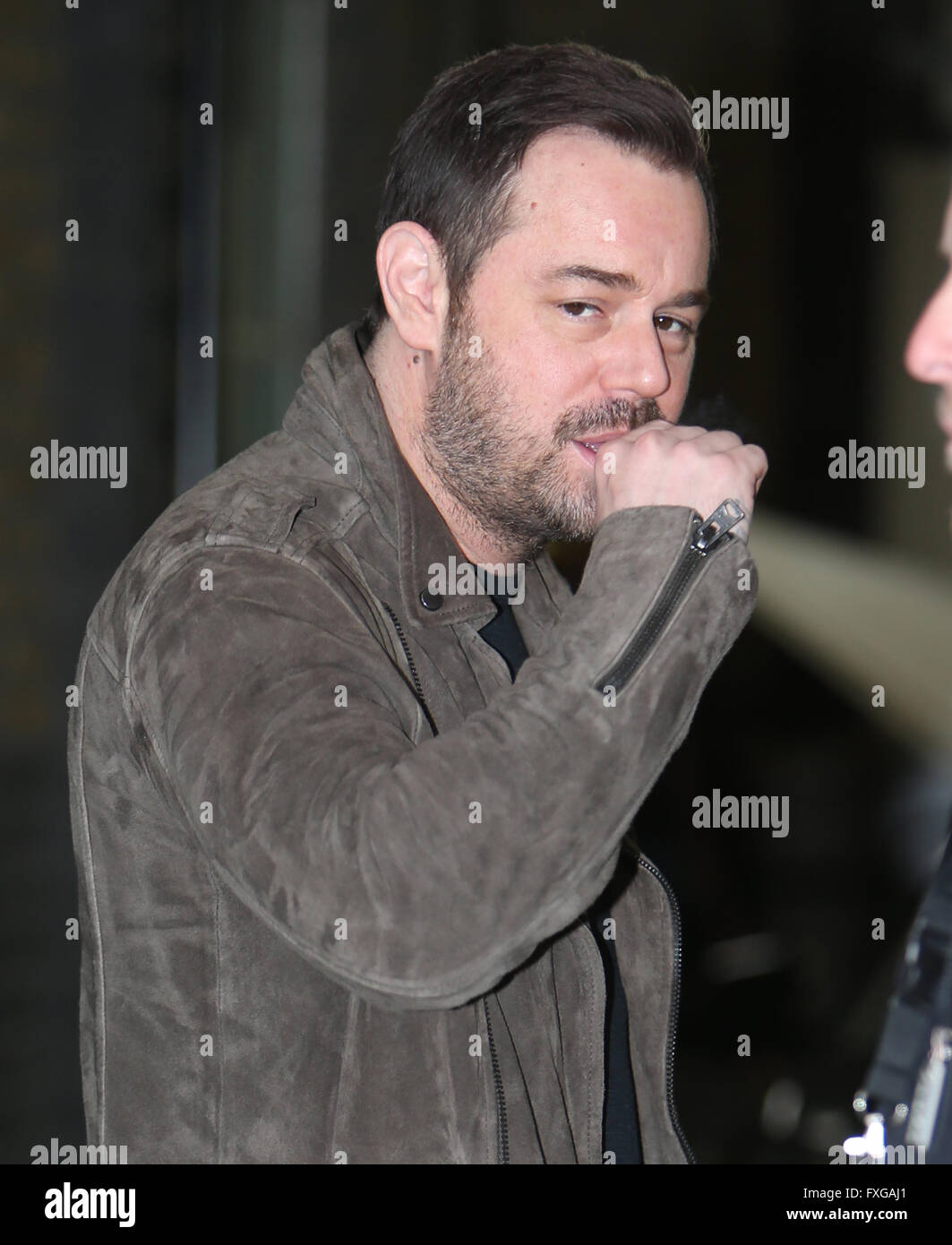 Danny Dyer hors studios ITV Avec : Danny Dyer Où : London, Royaume-Uni Quand : 15 Mars 2016 Banque D'Images