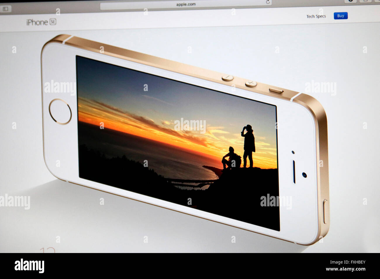 iPhone SE Banque D'Images