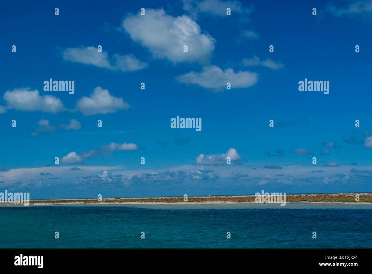 Voir à l'île de Djerba, Tunisie Banque D'Images