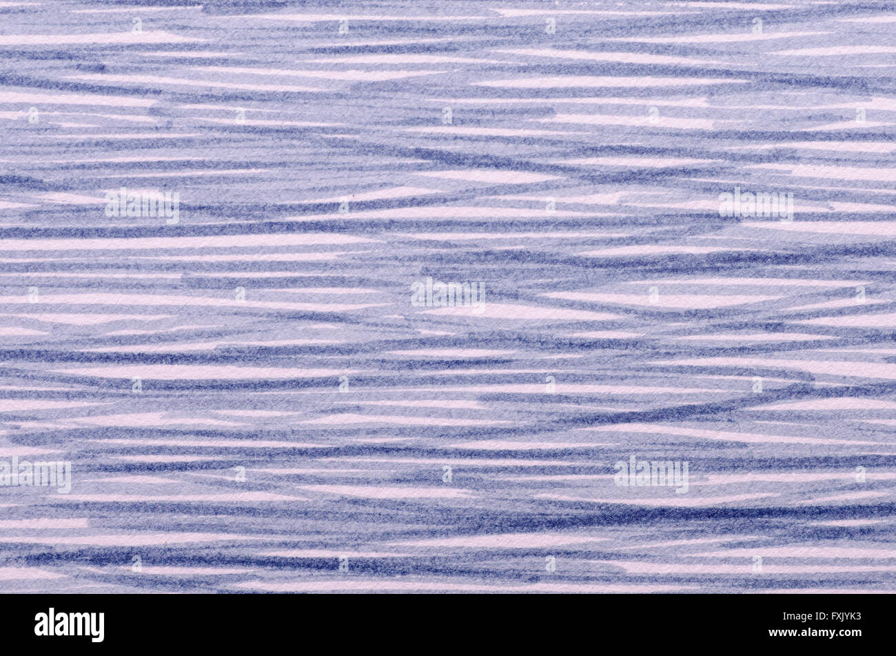 Marqueur bleu doodles sur du papier blanc background Banque D'Images