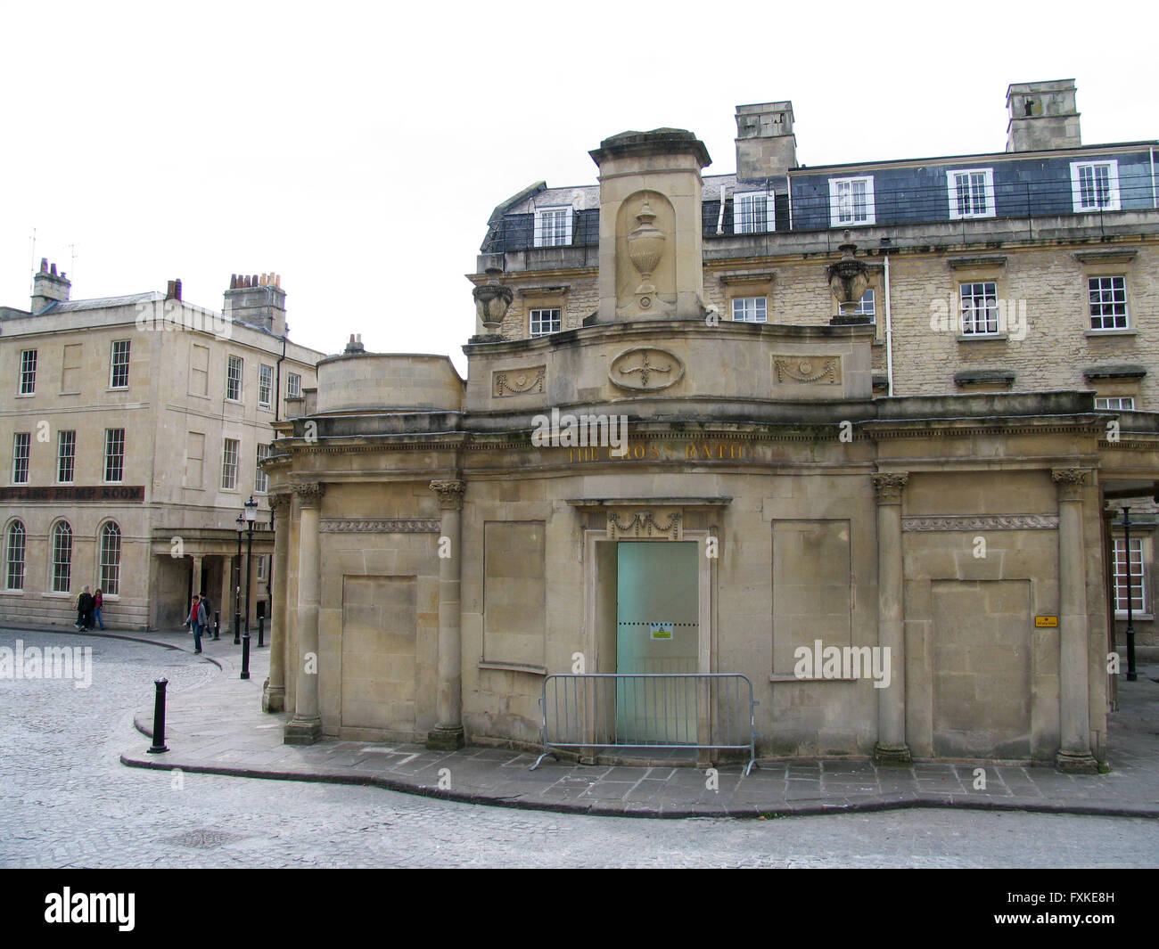 Le bâtiment des bains romains de Bath. Banque D'Images