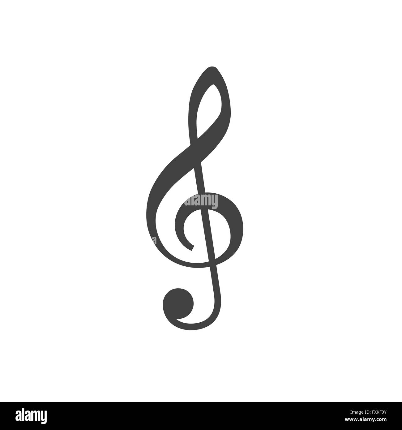 L'icône de la musique Illustration de Vecteur
