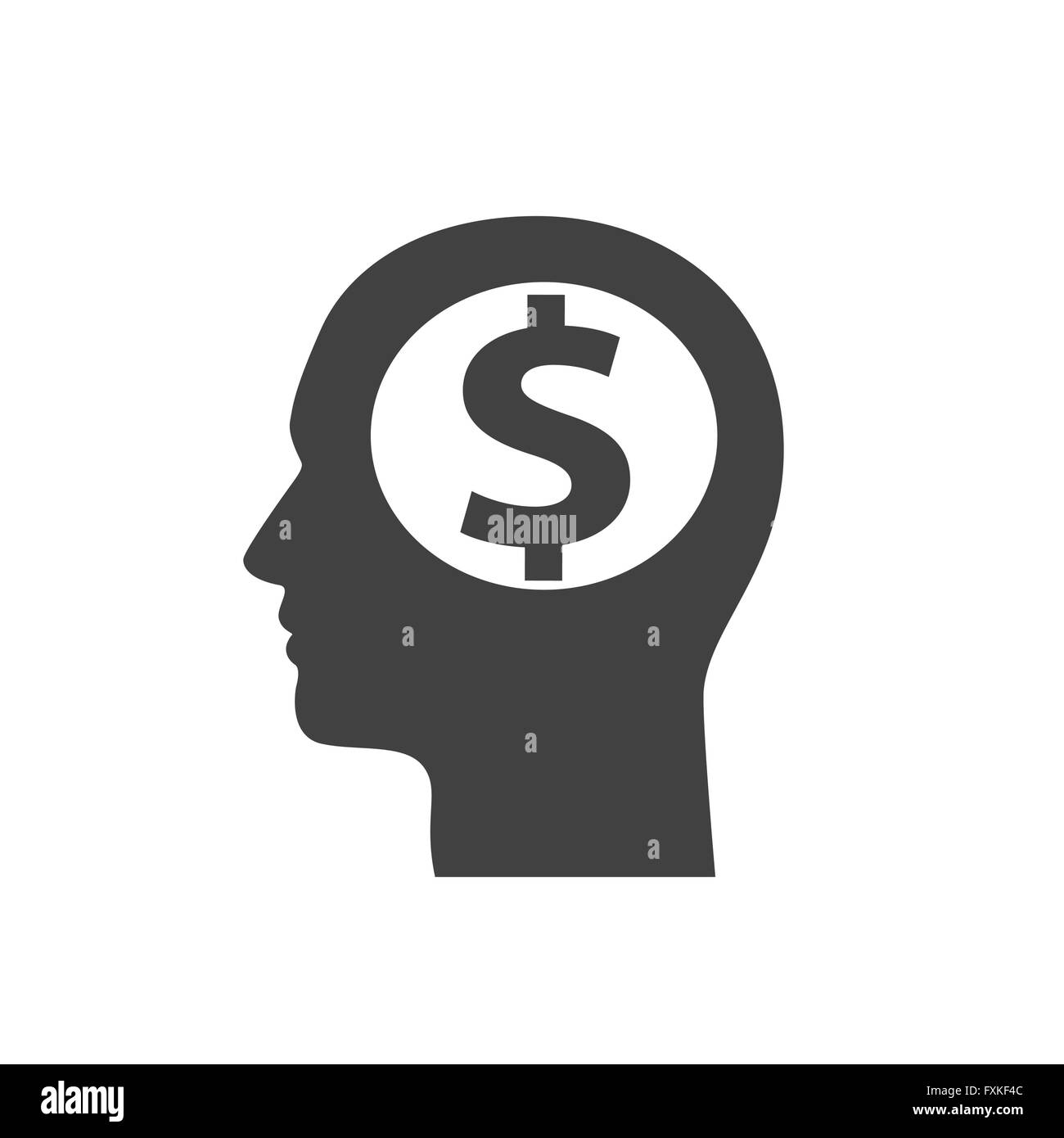 icône d’argent Illustration de Vecteur