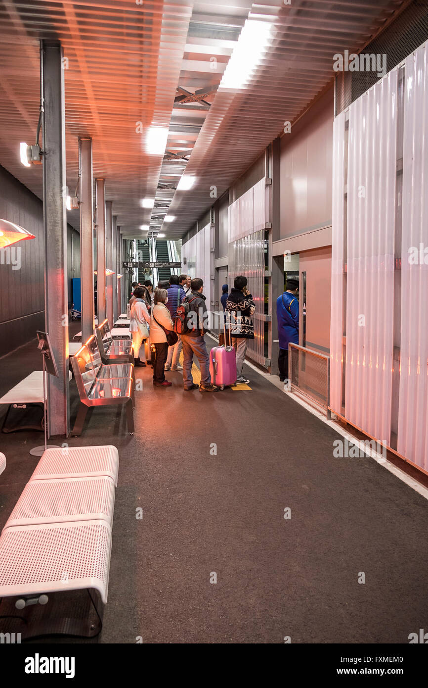 Le Terminal 3 de l'aéroport de Narita au Japon Banque D'Images