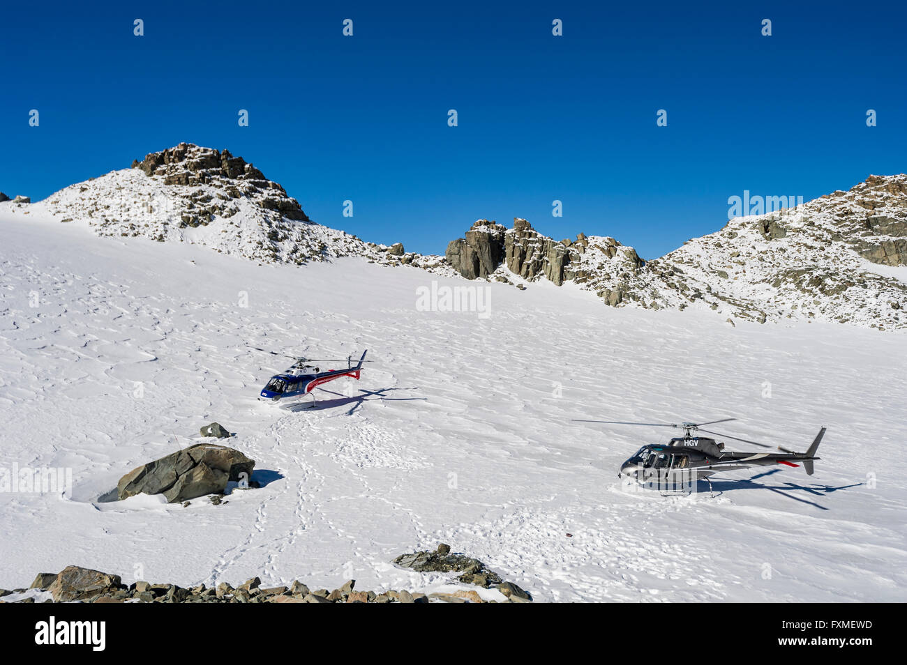 Le Mont Cook, île du Sud, Nouvelle-Zélande Banque D'Images