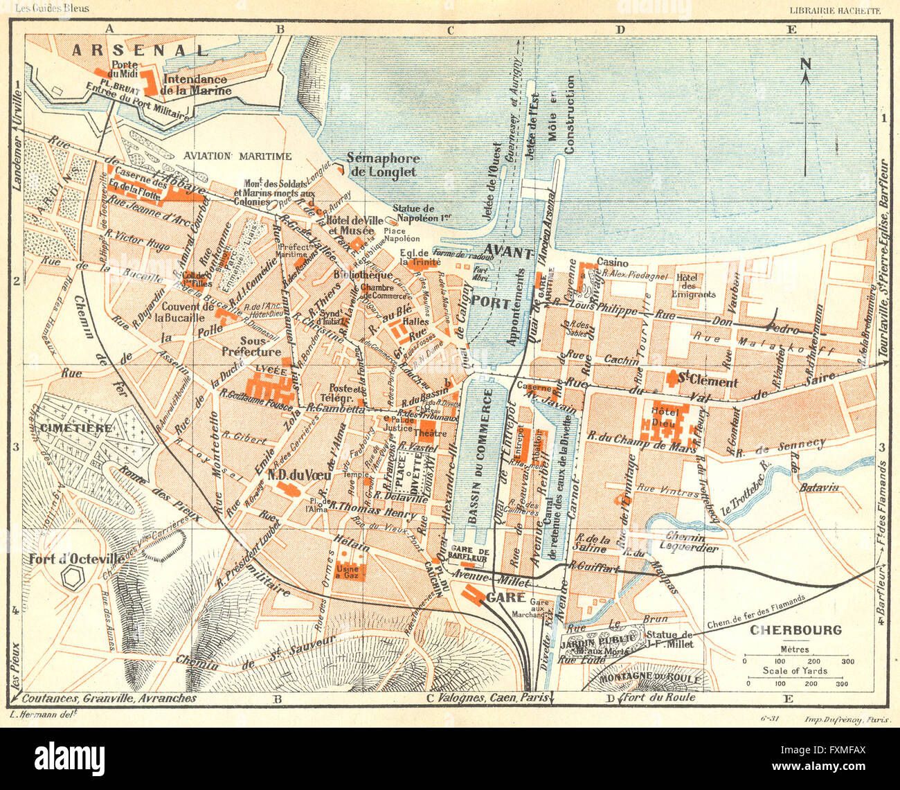 Plan de cherbourg Banque de photographies et d’images à haute