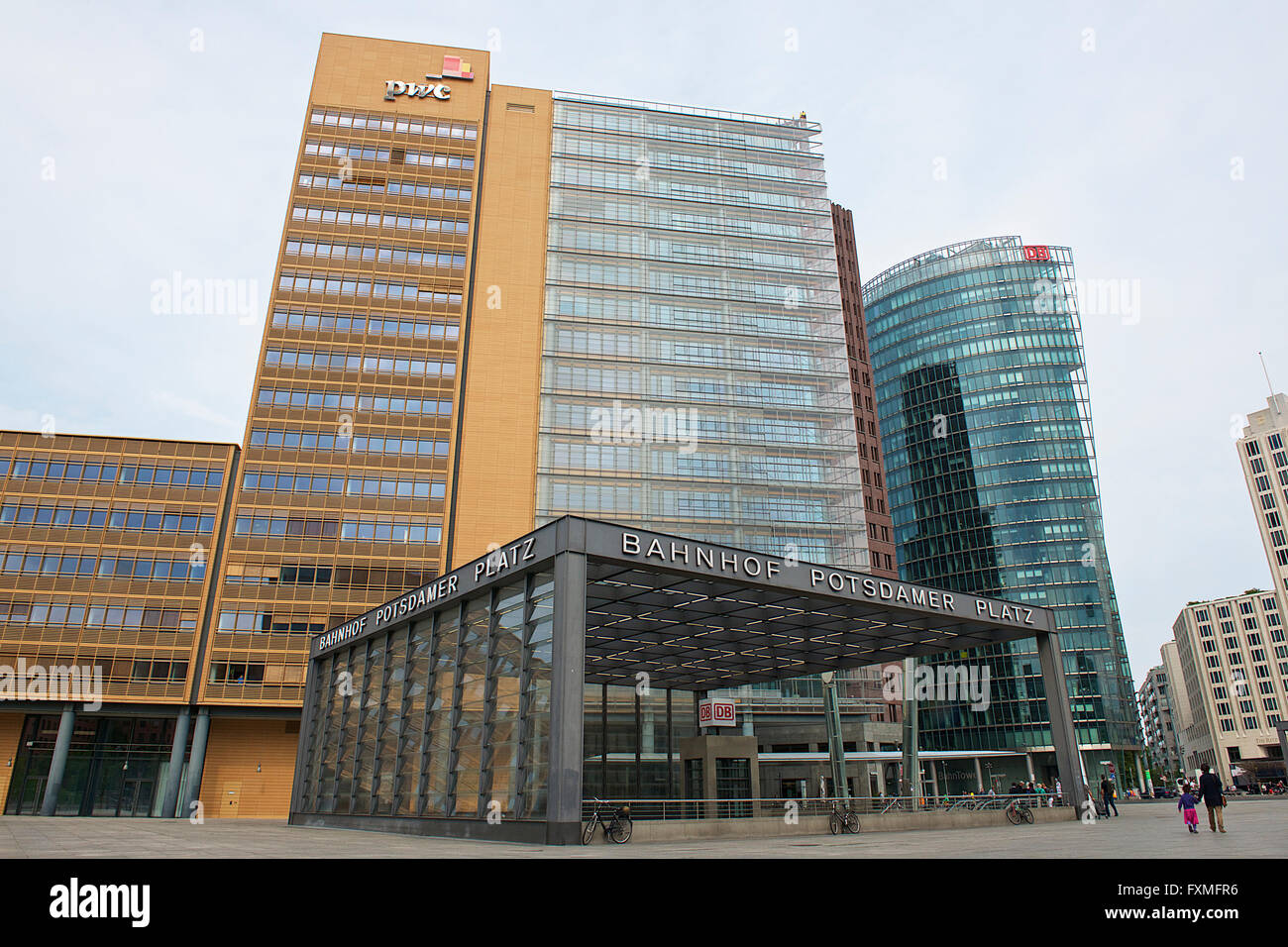 La Potsdamer Platz, Berlin, Allemagne Banque D'Images