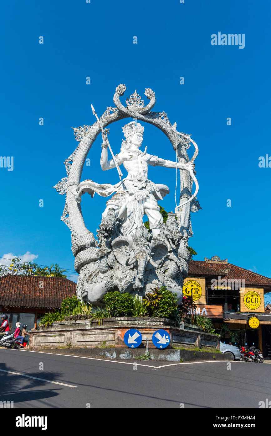 Statue de Saint Patron de Ubud, Bali, Indonésie Banque D'Images