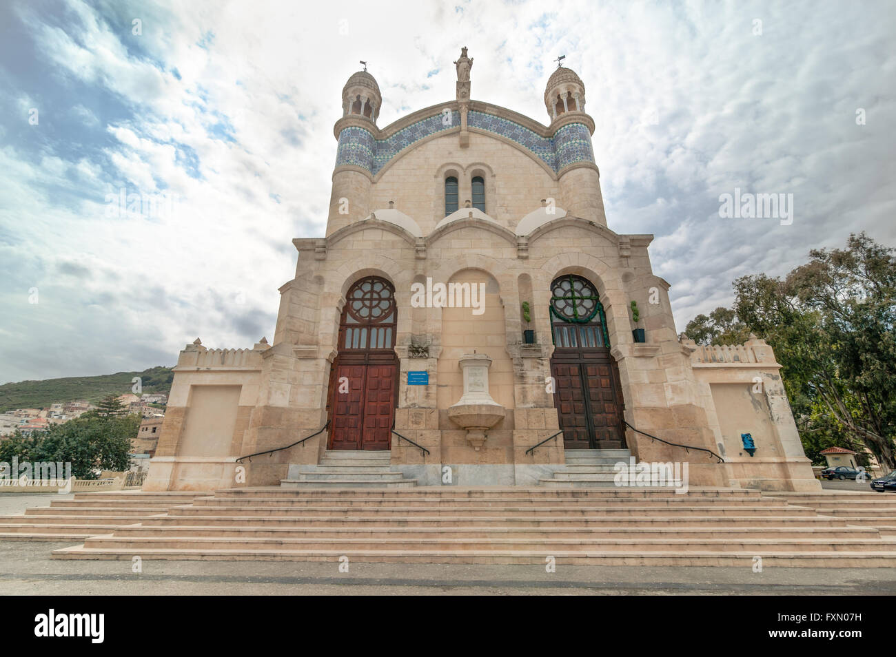 Cathédrale notre dame d'Afrique, Alger, Algérie. Banque D'Images