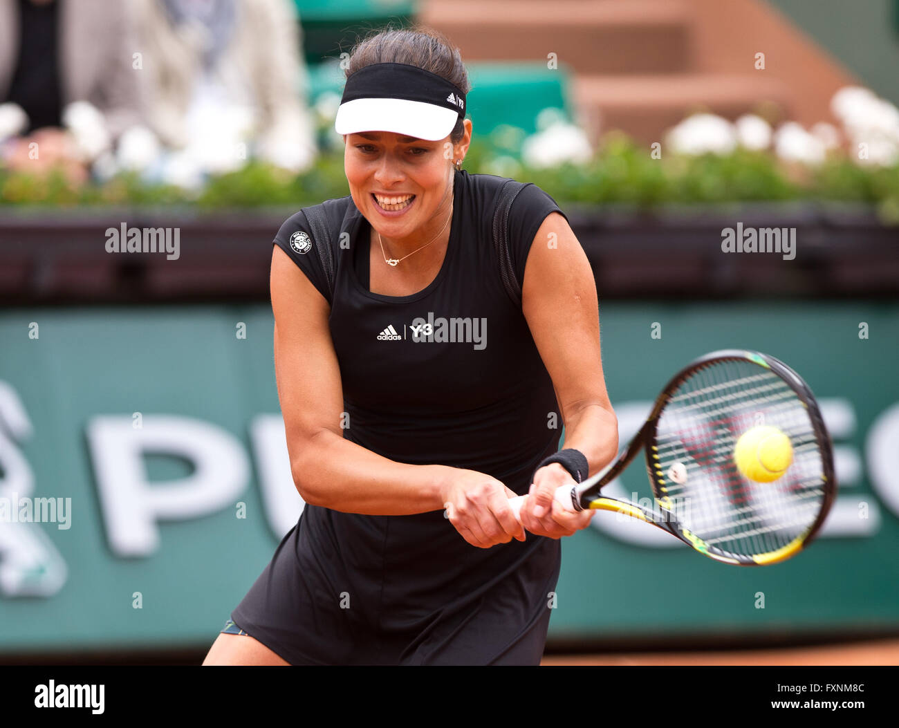 Ana Ivanovic (SRB), Open de France 2015 Grand Slam Tennis Turnier, Paris, France Banque D'Images