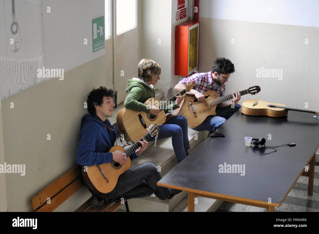 Milan (Italie) Civic École de lutherie Banque D'Images