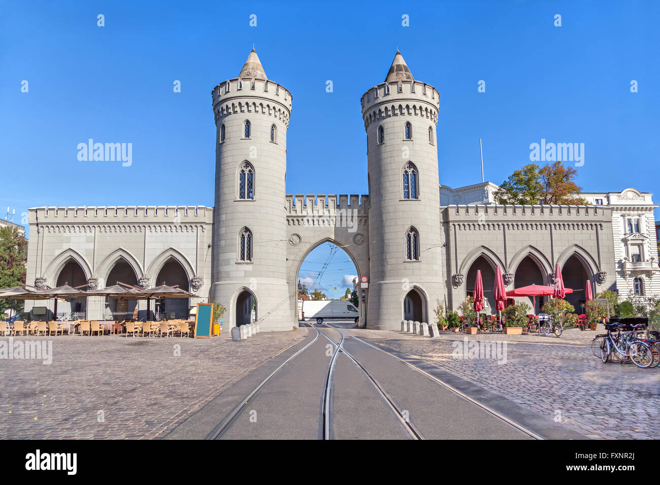Nauener Tor - porte de la ville historique de Potsdam, Allemagne Banque D'Images