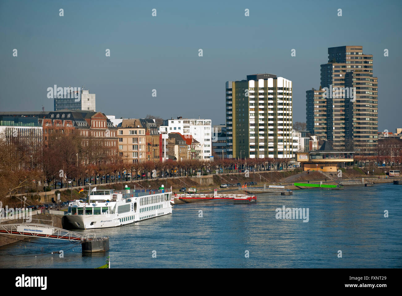 Konrad-Adenauer-Ufer, Köln Banque D'Images