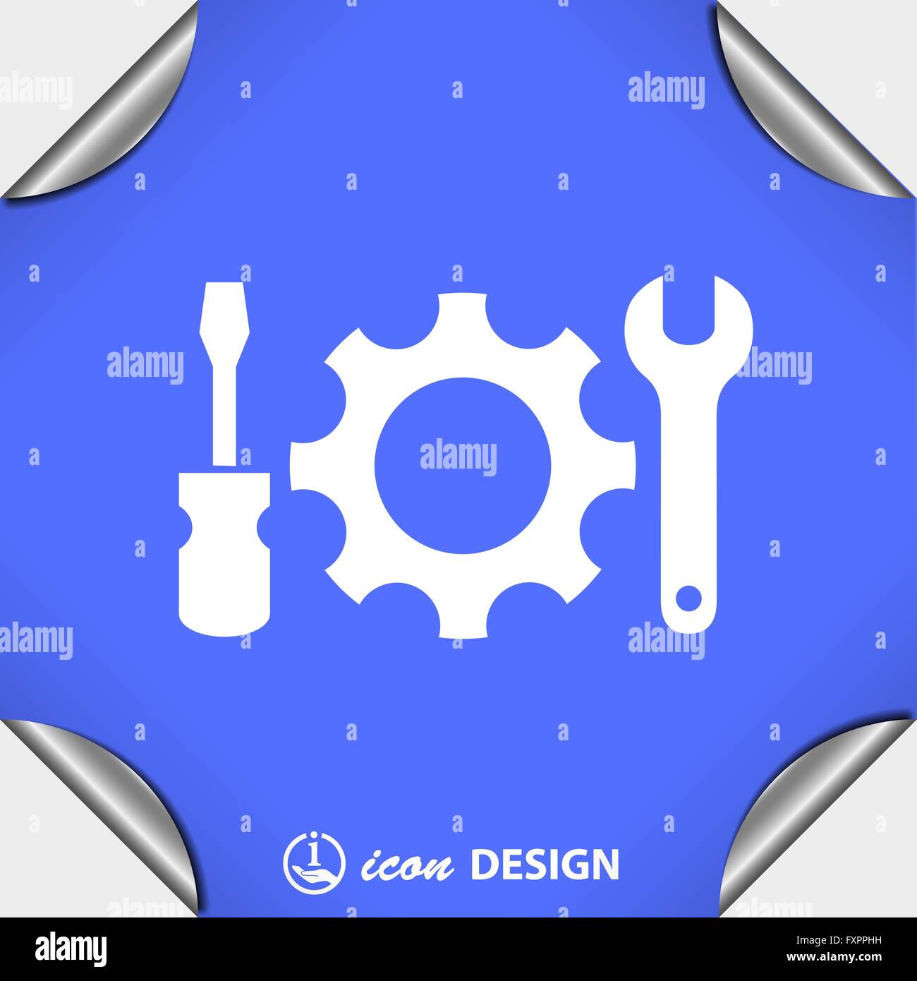 Piktogram Engine Le pictogramme d'engin Image Vectorielle Stock - Alamy