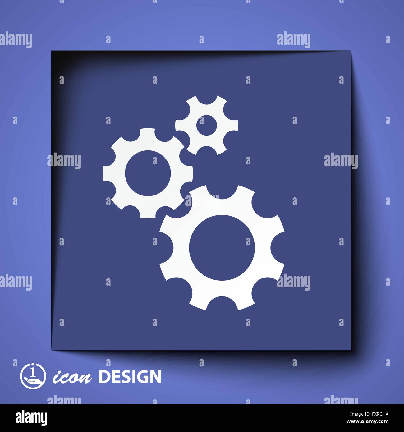 Piktogram Engine Le pictogramme d'engin Image Vectorielle Stock - Alamy