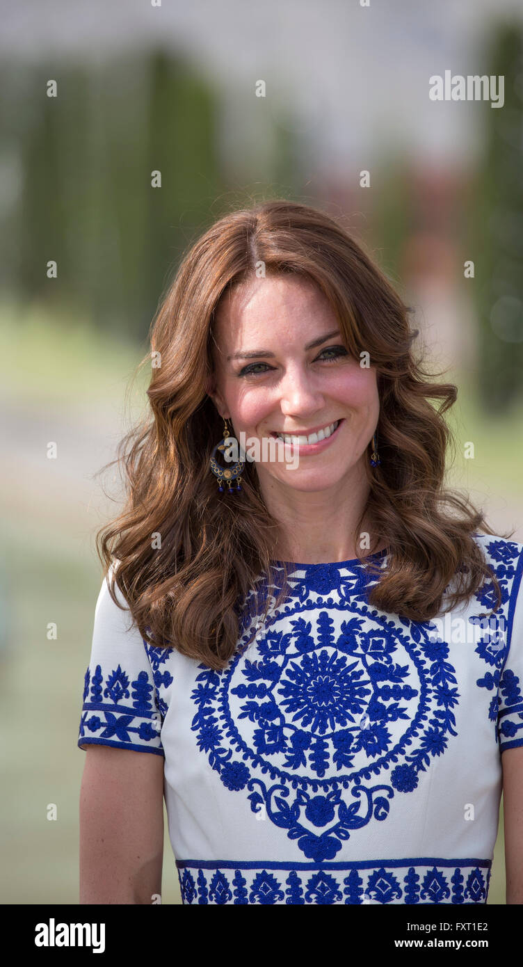 Portrait de Catherine, duchesse de Cambridge Banque D'Images