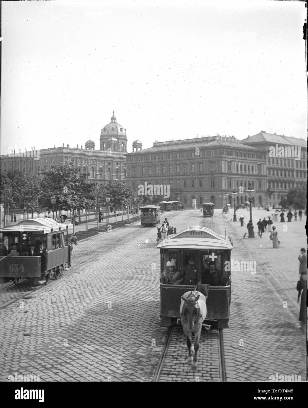 Ringstraße 1, Wien Banque D'Images