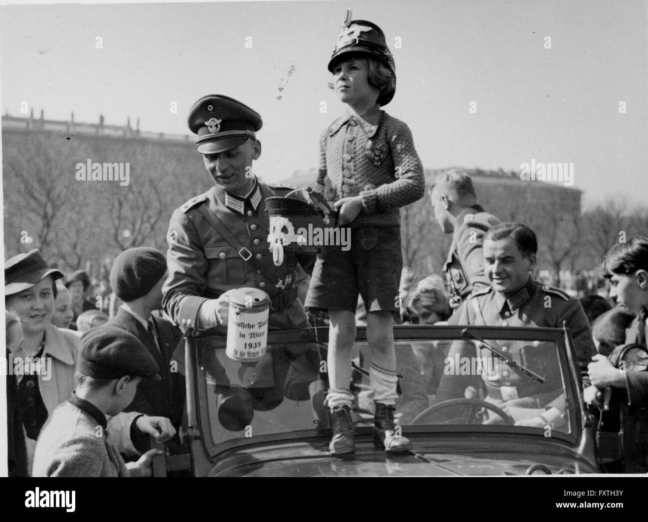 Anschluss de 1938 Banque D'Images