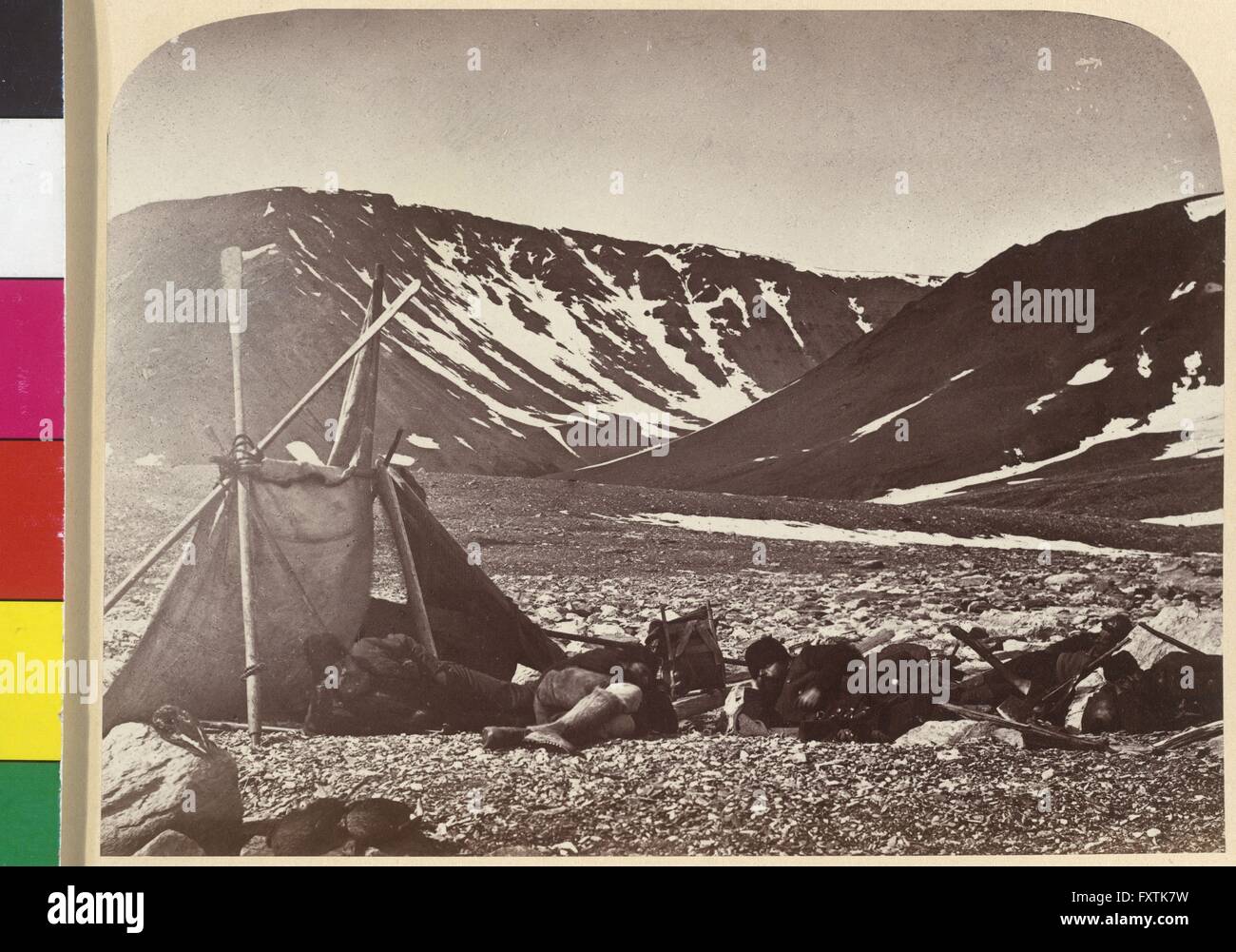 Österreichisch- Nordpolexpedition 1872 Ungarische Banque D'Images