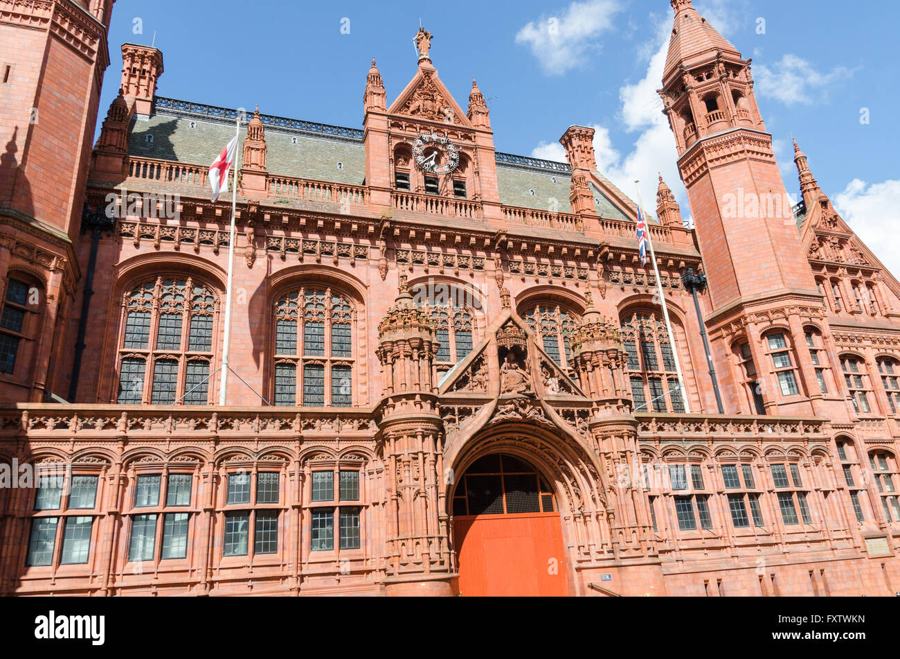 Victoria Law Courts dans Corporation Street, Birmingham Banque D'Images