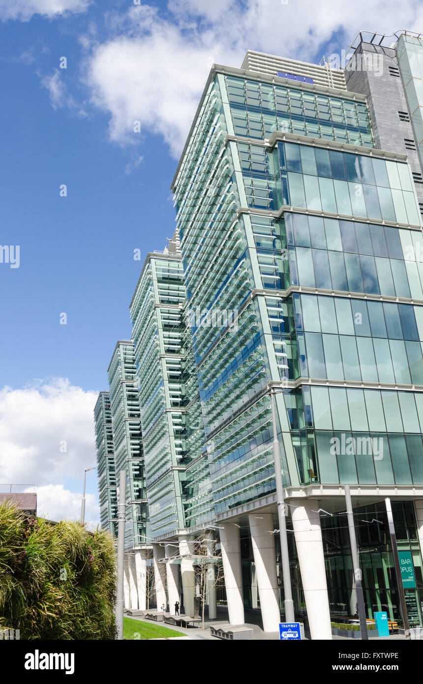 Une colline de neige bloc de bureaux à Birmingham Banque D'Images