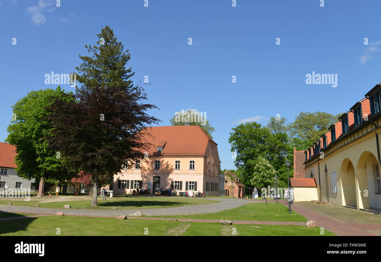 Kloster Lehnin, Amtshaus, Brandebourg, Allemagne Banque D'Images