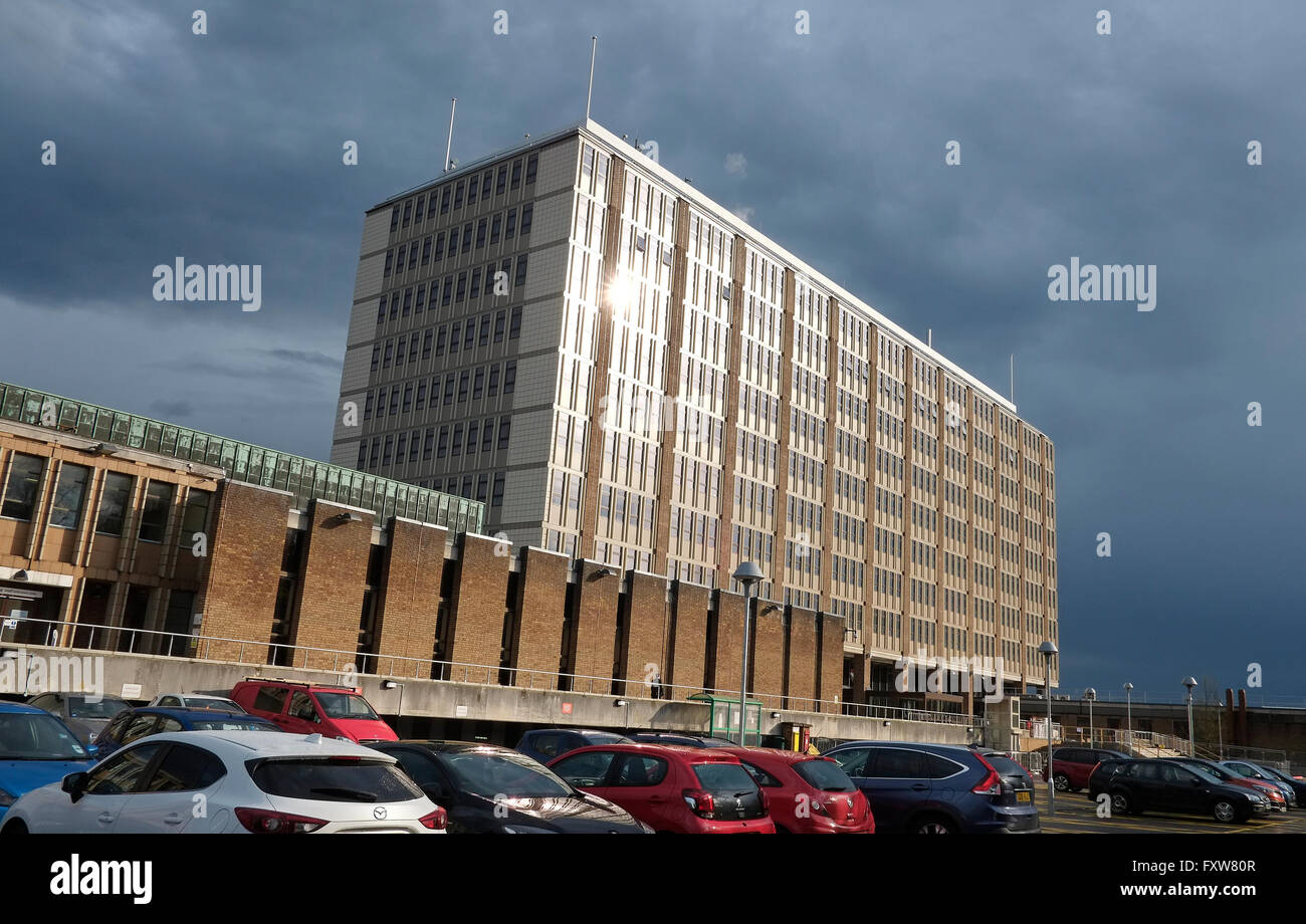 County Hall, Norwich, Norfolk, Angleterre Banque D'Images