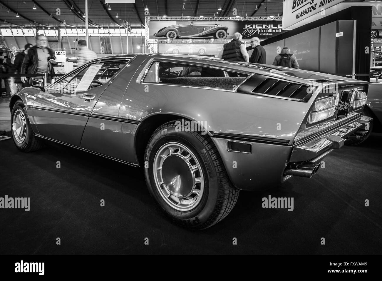 Voiture de sport Maserati Bora 4,9, 1973. Banque D'Images