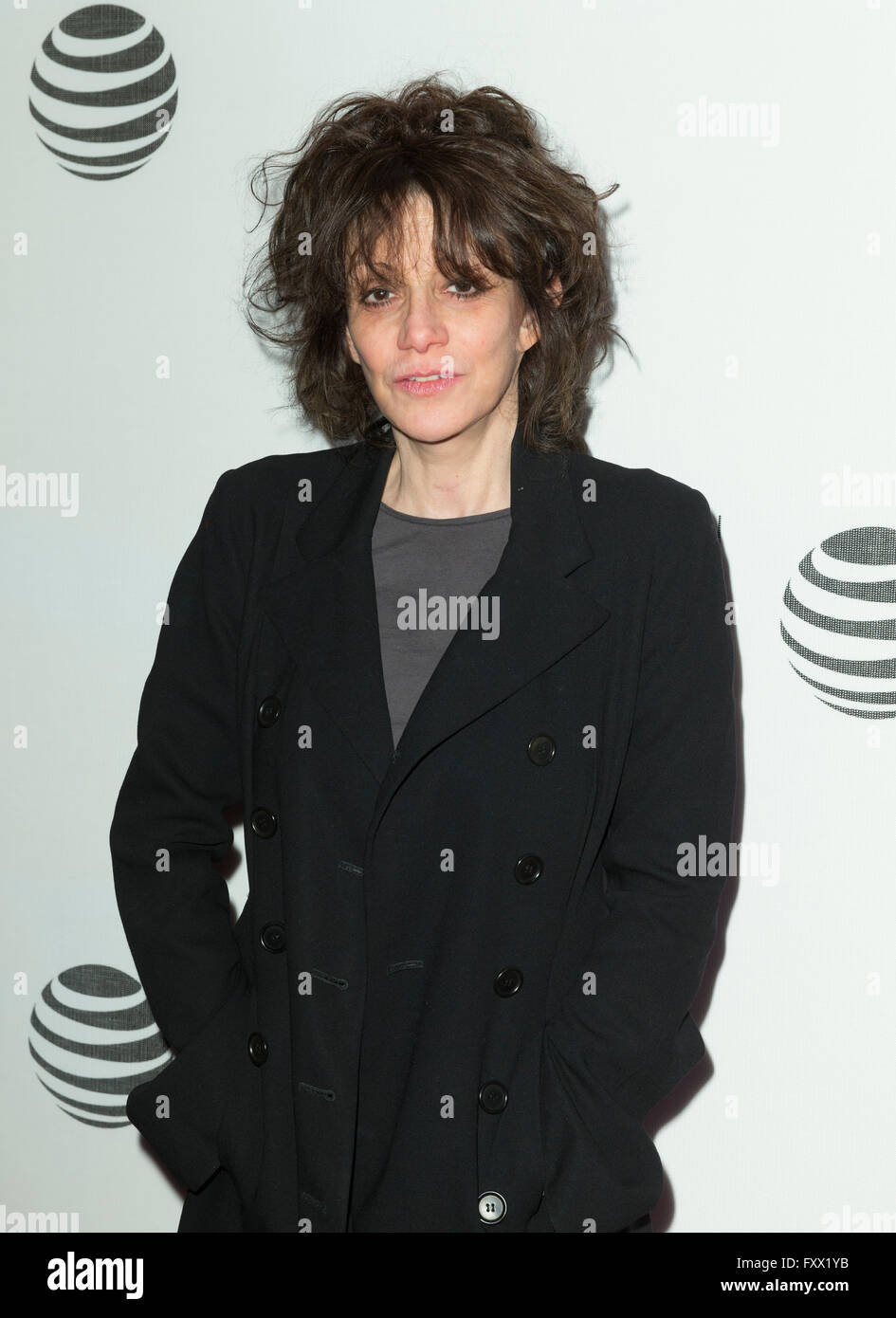 New York, USA. 18 avril, 2016. Amy Heckerling directeur assiste à la première du film Elvis & Nixon au cours de Tribeca Film Festival au CCMB Crédit : lev radin/Alamy Live News Banque D'Images