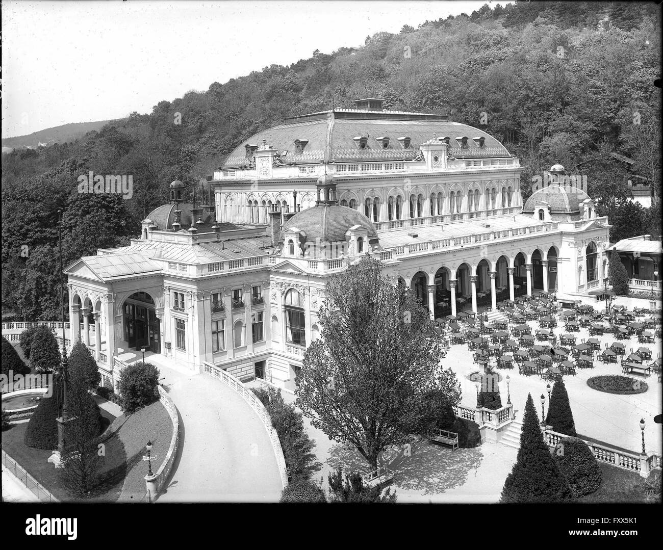 Baden city Banque d'images noir et blanc Alamy