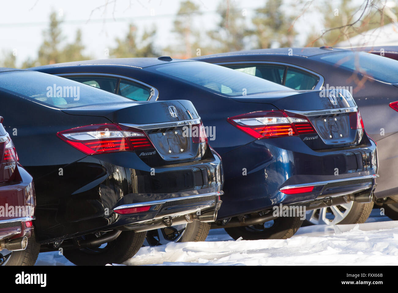 Concessionnaire automobile Honda à Kingston (Ontario), le lundi 4