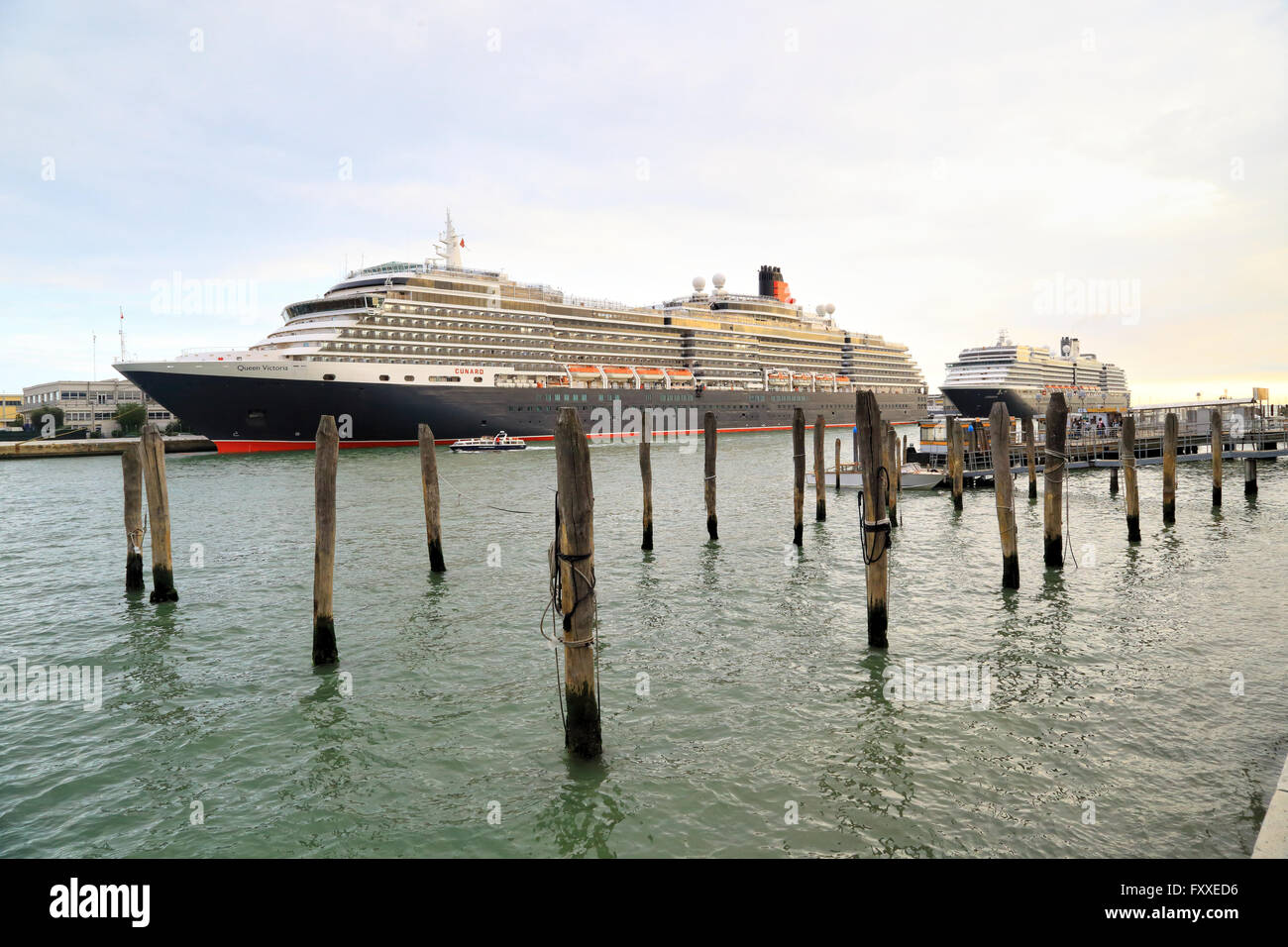 Bateau de croisière MS Queen Victoria (Cunard), l'OMI 9320556 Banque D'Images