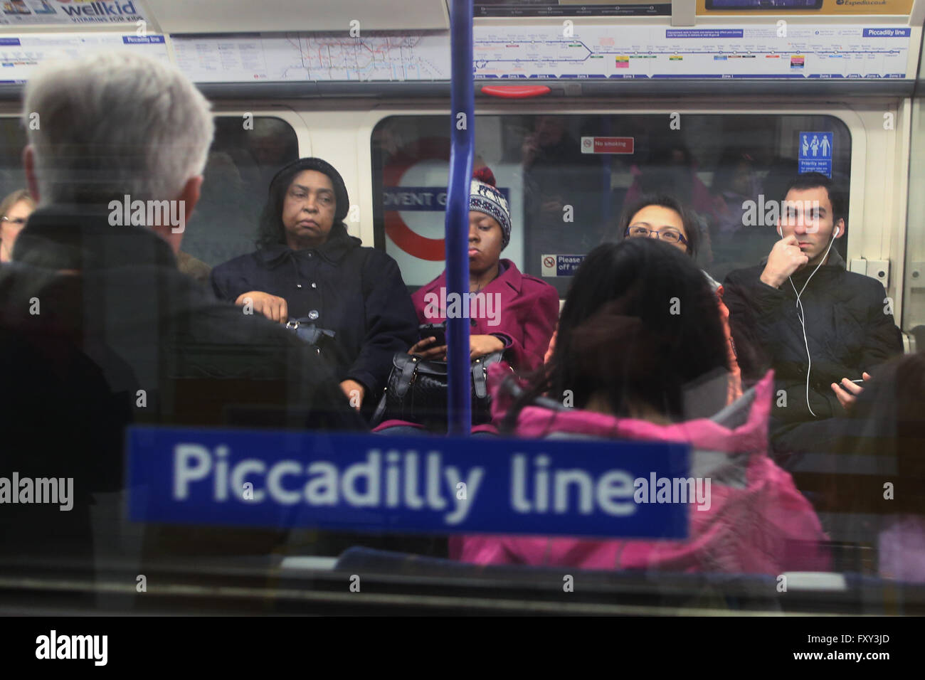 Métro de Londres, Londres, Angleterre, Royaume-Uni Banque D'Images
