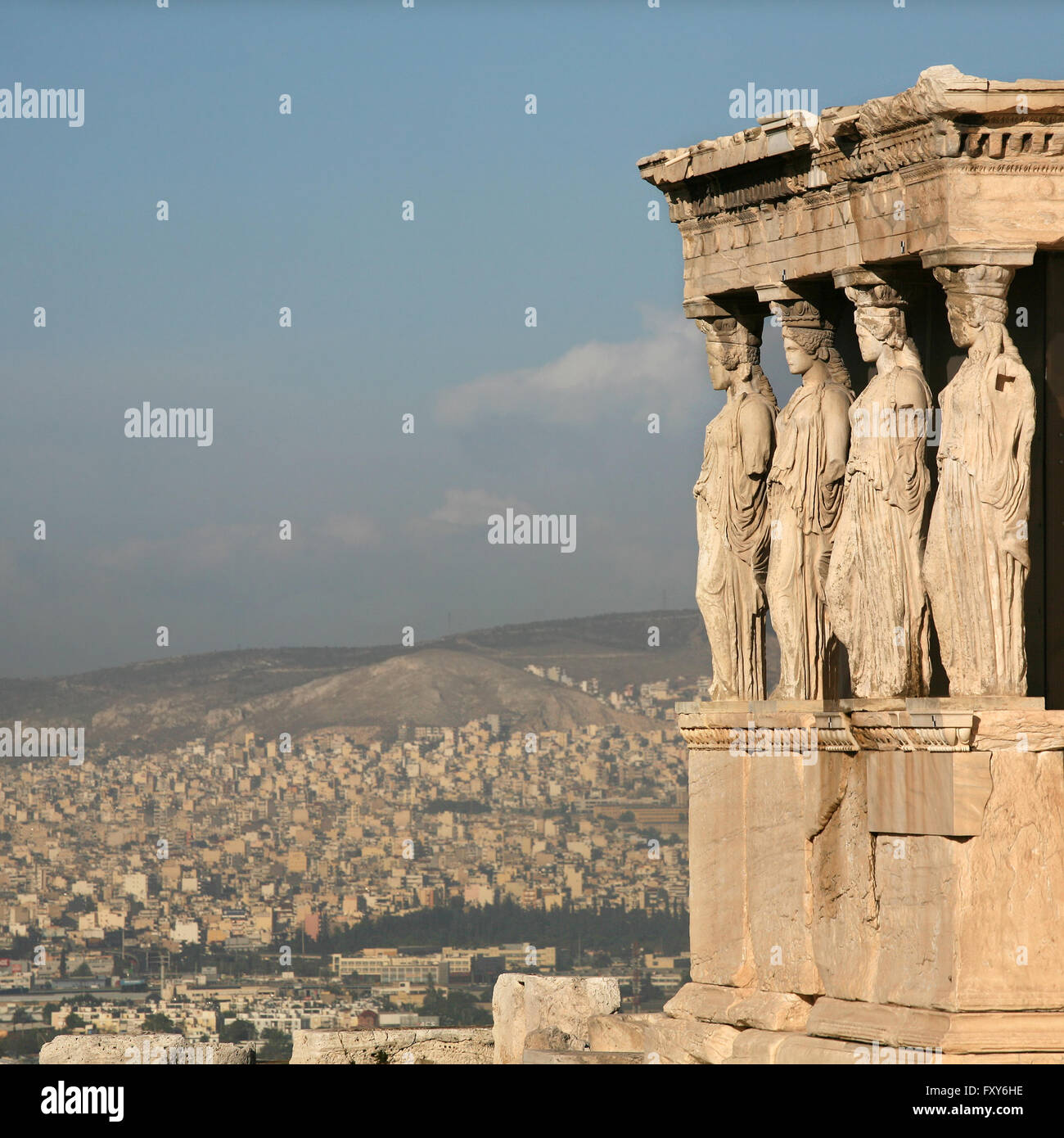 Grèce, Athènes, Acropole Banque D'Images