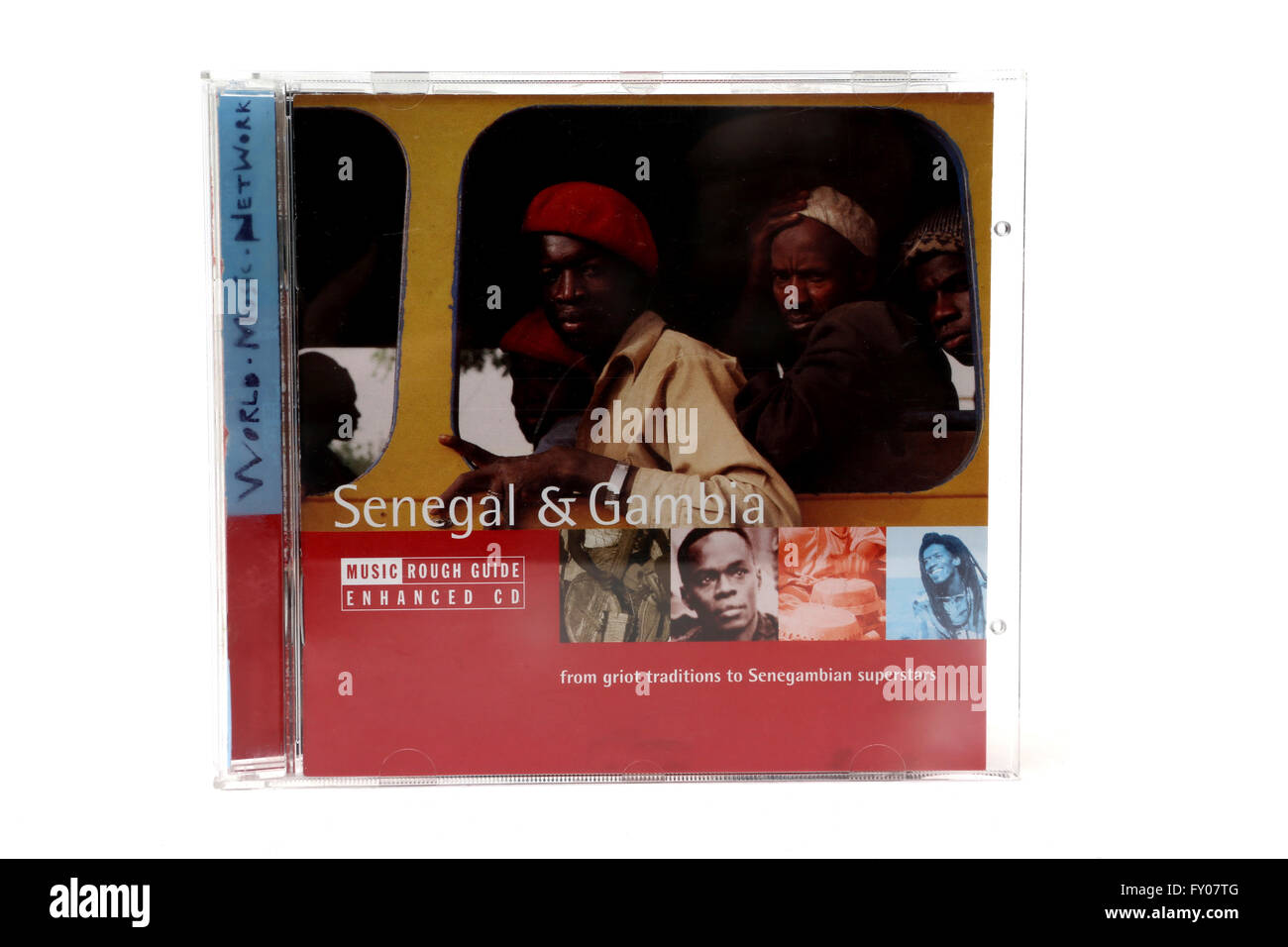 World Music Network le Sénégal et Gambie CD de musique Banque D'Images