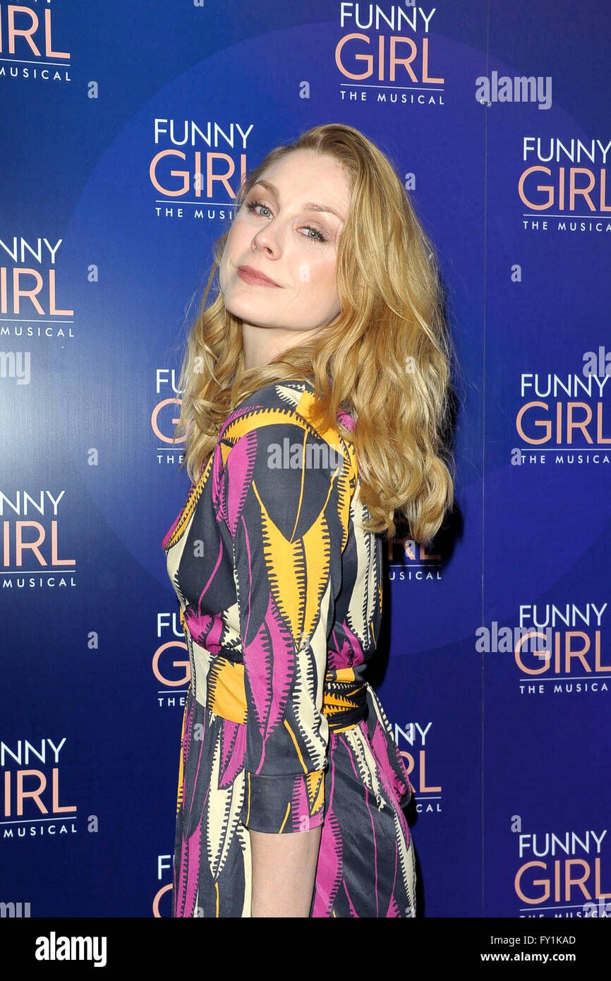 Londres, Royaume-Uni. 20 avr, 2016. Kelly : assistant à la FUNNYGIRL le Musical au Savoy Theatre London 20h Avril 2016 Crédit : Peter Phillips/Alamy Live News Banque D'Images