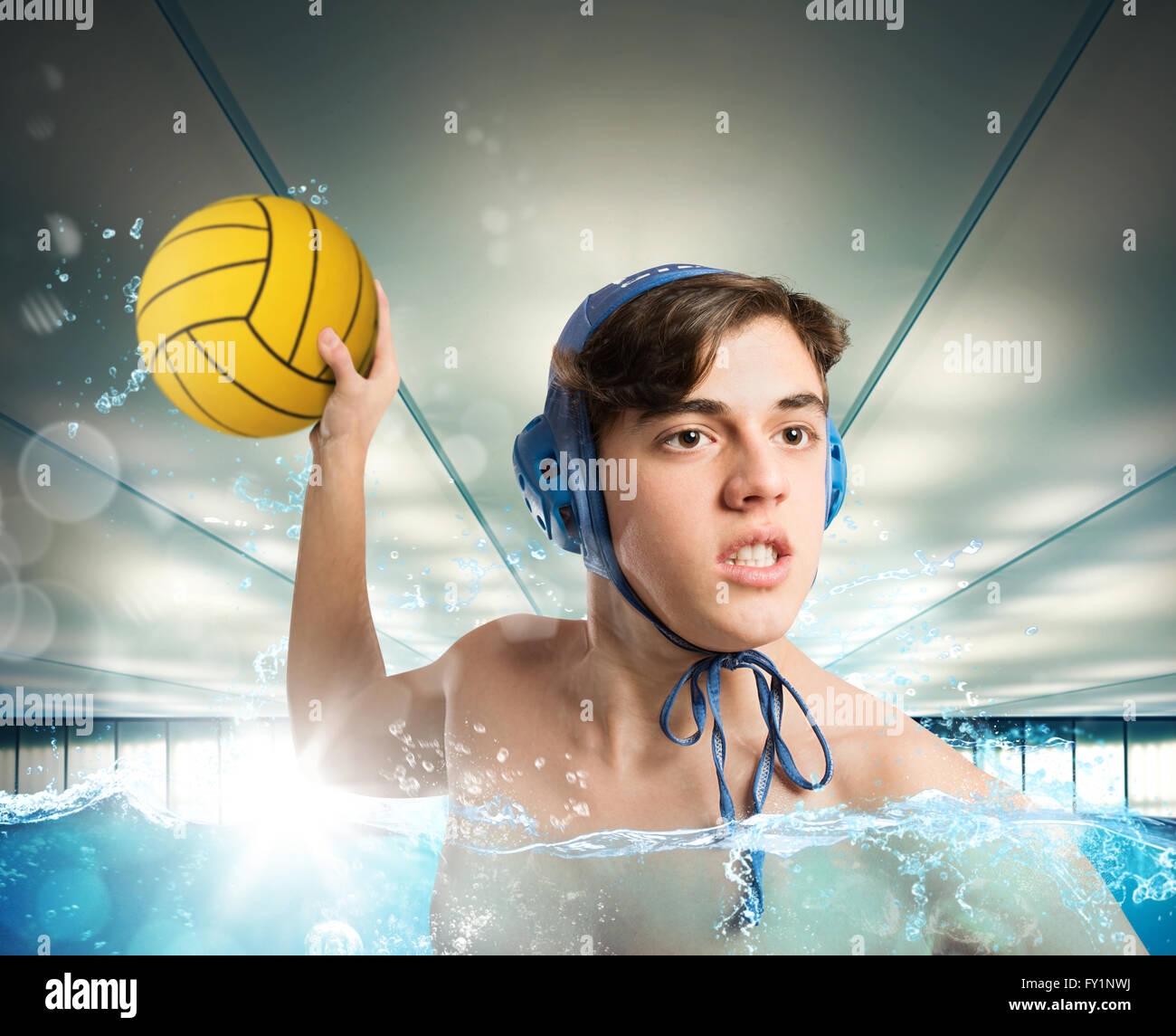 Waterpolo Banque D'Images